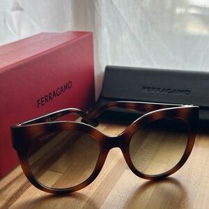 Salvatore Ferragamo Women's Tortoise Sunglasses
